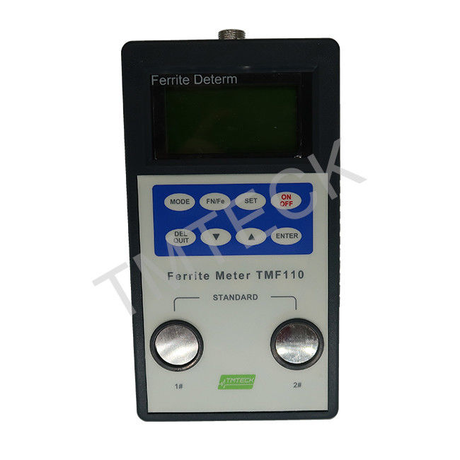 Digital Ferrite Meter Guage Fe Fn Stainless Steel Probe Lcd Display