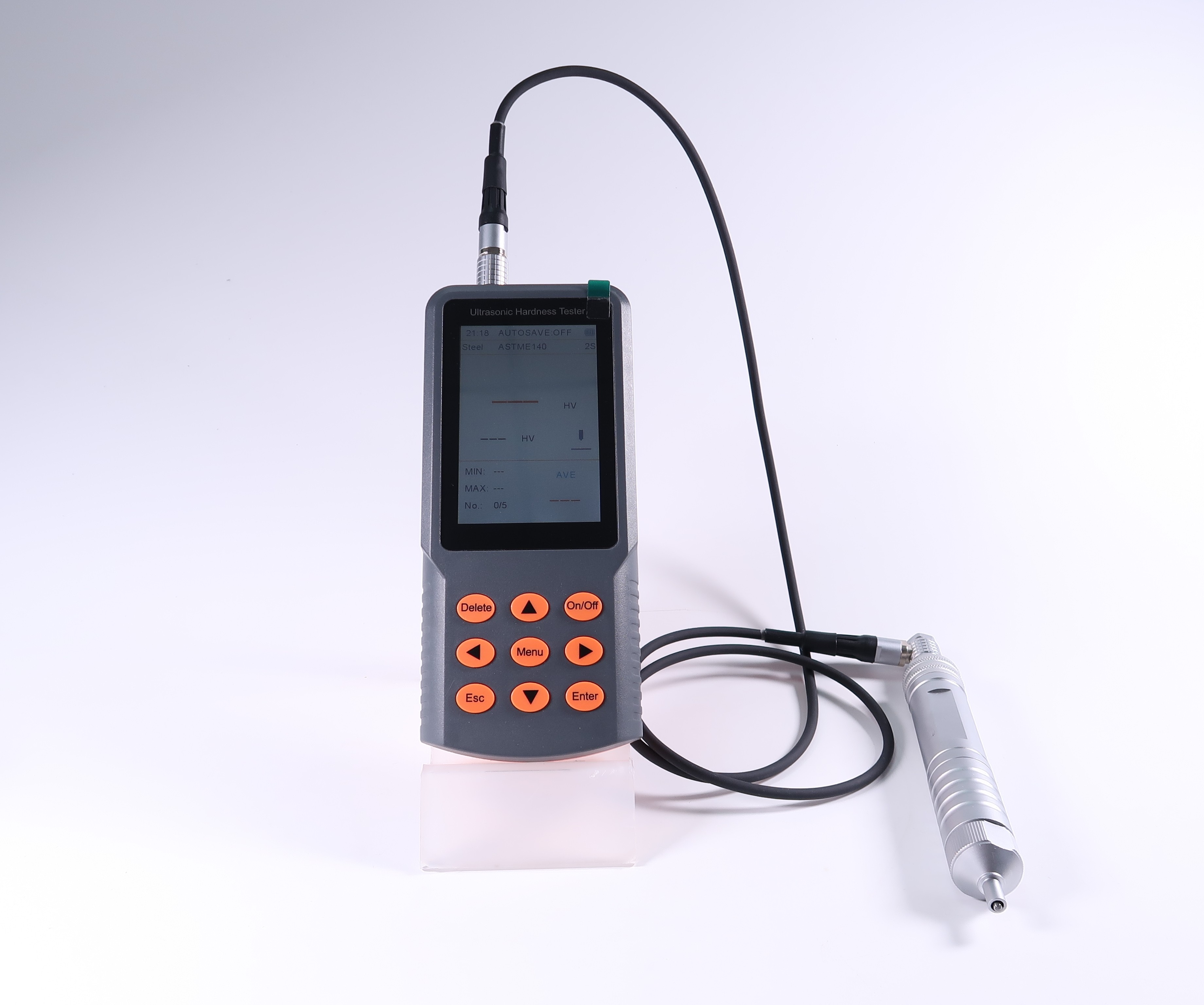 10N Ultrasonic Hardness Tester Hardened Layer And Thin Work Pieces Tooth Surface