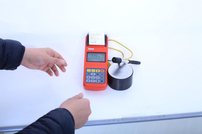 Digital Hardness Meter Die Cavity Of Molds Heavy Work Piece 3 Inch Screen Lcd 0
