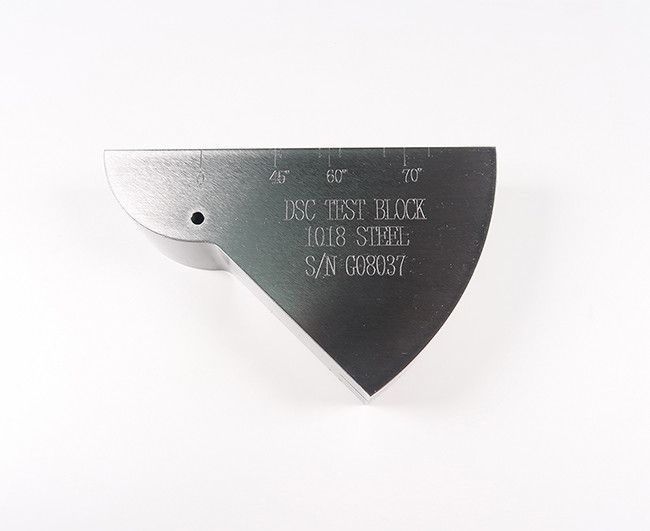 DSC Distance/Sensitivity ultraosnic Calibration Block,test block,1018