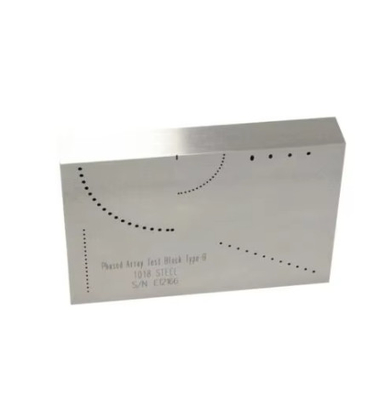 Precision NDT Ultrasonic Calibration Block ASTM E2491 Standard Phased Array Type B