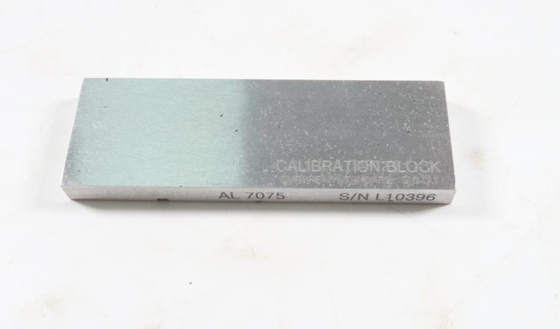 Eddy Current Edm Ultrasonic Calibration Block 7075 Aluminum