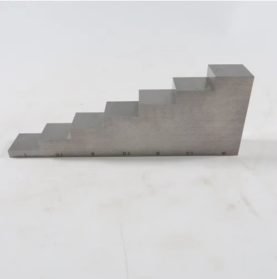 7 Step Test Block In 1018 Steel Thickness 5mm 12.5mm 20mm 27.5mm 35mm 42.5mm 50mm