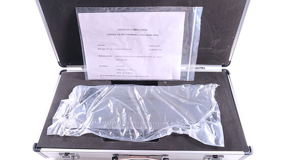 IIW-Type 1 MM Calibration Block 1018 Steel Test Block  in Non-Destructive Testing (NDT)