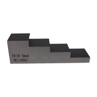 4‑Step Thickness 6.25-12.5-18.75-25mm Ultrasonic Testing Calibration Reference Block 1018 Steel