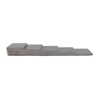 5 Step Ultrasonic Calibration Block with 2-4-6-8-10 MM Thickness and Various Materials