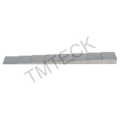 7075 Aluminum Steel 8 Step Calibration Block with 1-2-3-4-5-6-7-8mm Thickness for Ultrasonic Testing