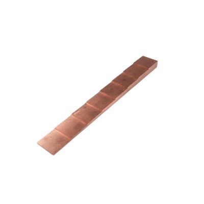 8‑Step Thickness 1-2-3-4-5-6-7-8MM Ultrasonic Testing Calibration Reference Block Copper Alloy