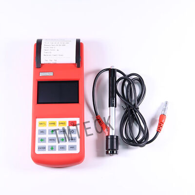 THL500 Portable Hardness Tester with 3 inch OLED Screen 360° Measuring Direction and 600 Groups Data Memory