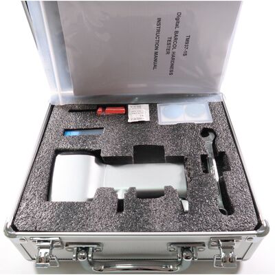 Digital Barcol Hardness Tester with 0~100HBa Testing Range, 35-92HBa Effective Range, and 0.1HBa Resolution for Aluminum Alloys and Plastics