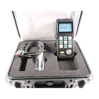 TM251D Through Paint or Coating Ultrasonic Thickness Gauge with 500 Test Values Memory and ±0.025mm Tolerance