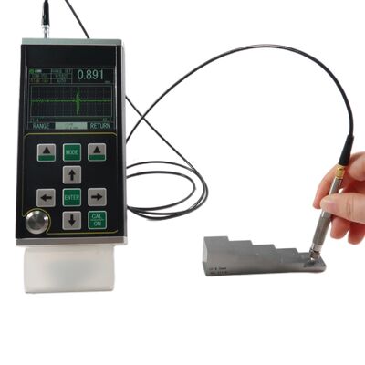 TM290 High Precision Ultrasonic Thickness Gauge with 0.001mm Resolution and A/B Scanning
