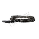 50 Ohm PKLL2 Lemo01 To Lemo01 UT Stainless Steel Cable