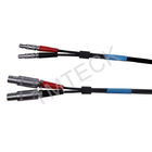Dual LEMO 00 To LEMO 1 NDT Ultrasonic Transducer Cables