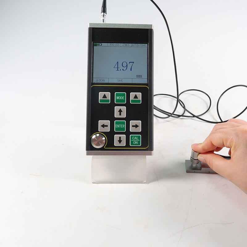 new type of handheld high-precision digital ultrasonic thickness gauge with A/B scanning TM290