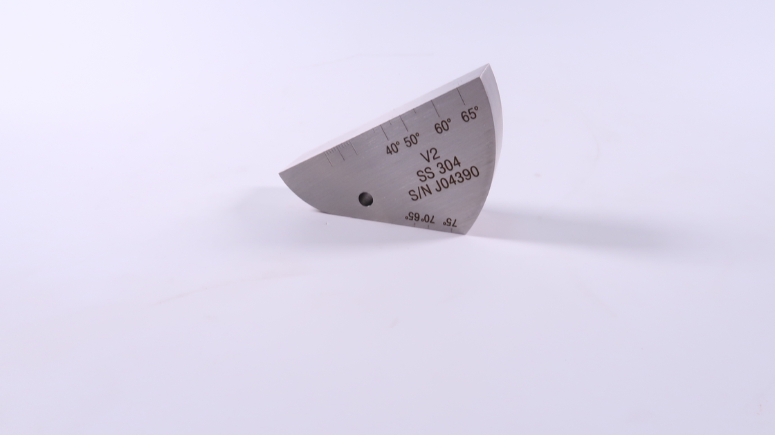 ISO7963 2010 Standard Ultrasonic NDT V2 Test Block