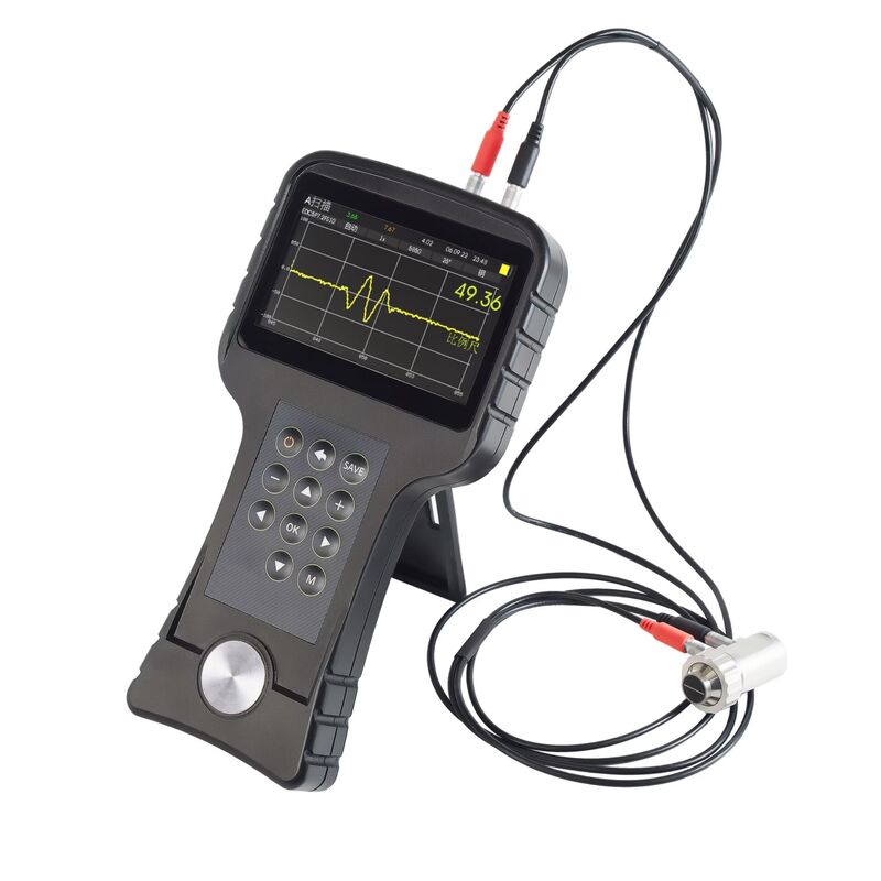 TME580 EMAT Ultrasonic Thickness Gauge with 0.01mm Accuracy 800C High Temperature Sensor and 16Hz Measurement Rate