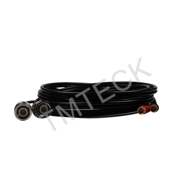Ultrasonic Transducer Cables BNC To Microdot Cable With 50 Ohm Impedance
