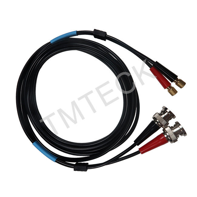 NDT Tester Dual Coaxial Ultrasonic Transducer Cables