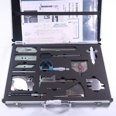 Ndt Ruler Set Measurement Stainless Steel Welding Gauge NDT Accessories