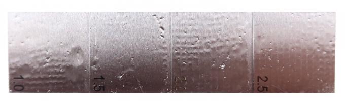 ASTM E797 NDT Stainless 4 Step Test Block 15