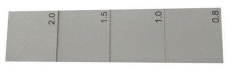 ASTM E797 NDT Stainless 4 Step Test Block 9