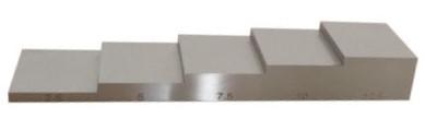 Ultrasonic 5 Step NDT Step Wedge Calibration Block/Calibration Gage Blocks 2