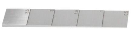 Ultrasonic 5 Step NDT Step Wedge Calibration Block/Calibration Gage Blocks 5