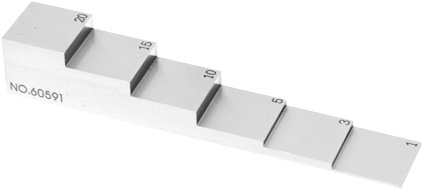 6 Step ASTM E797 Ultrasonic Test Block/Ultrasonic Calibration Block 1