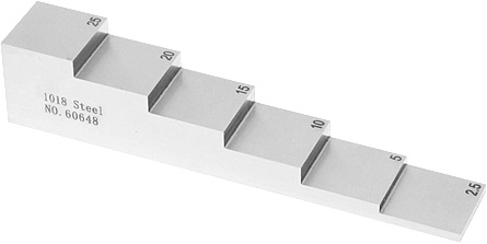 6 Step ASTM E797 Ultrasonic Test Block/Ultrasonic Calibration Block 2