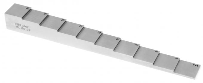 10 Step Wedge NDT Ultrasonic Test Block 2