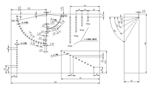 Type B  Astm E2491-2013 Phased Array Ultrasonic Calibration Block 0