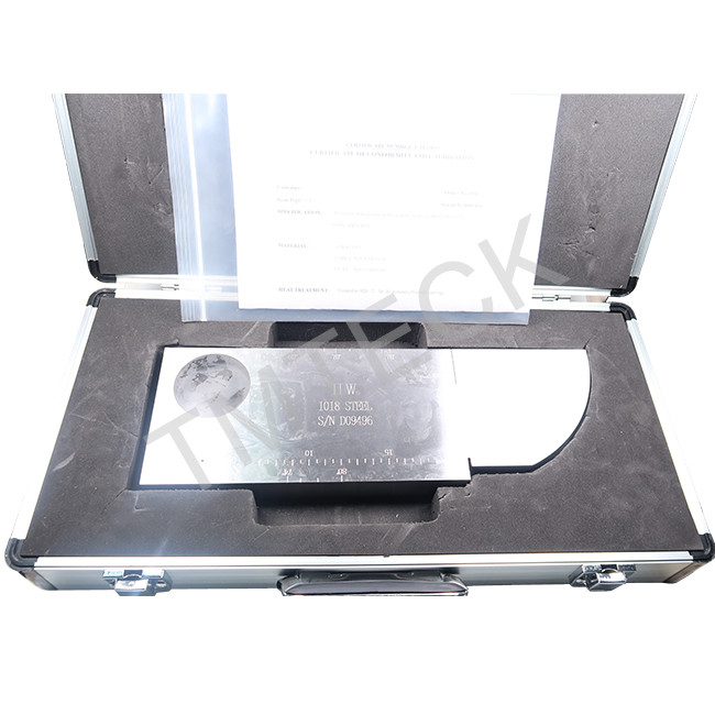 Hardness Testing Ndt Step Wedge V1 Calibration Block