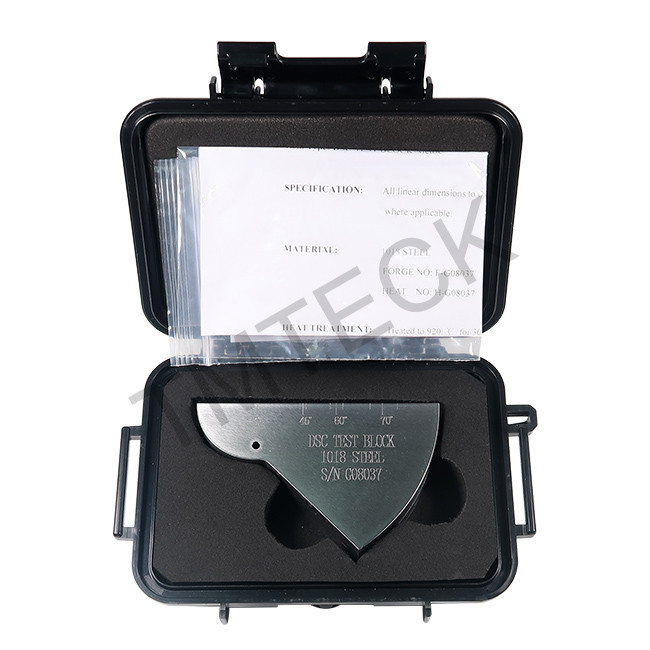 DSC Distance/Sensitivity ultraosnic Calibration Block,test block,1018 steel test block 1