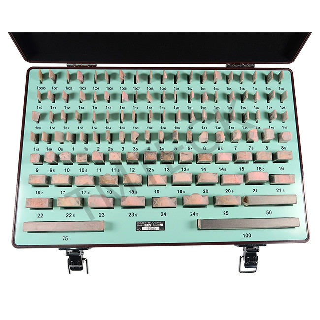 112pcs Grade 0 Johansson Slip Rectangular Gage Block 0